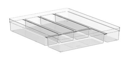 ORGANIZADOR DE TALHERES CLEAR