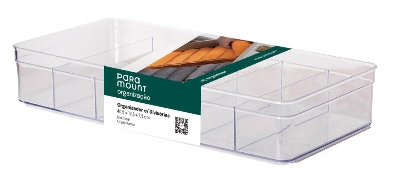 ORGANIZADOR DIAMOND COM DIVISÓRIA